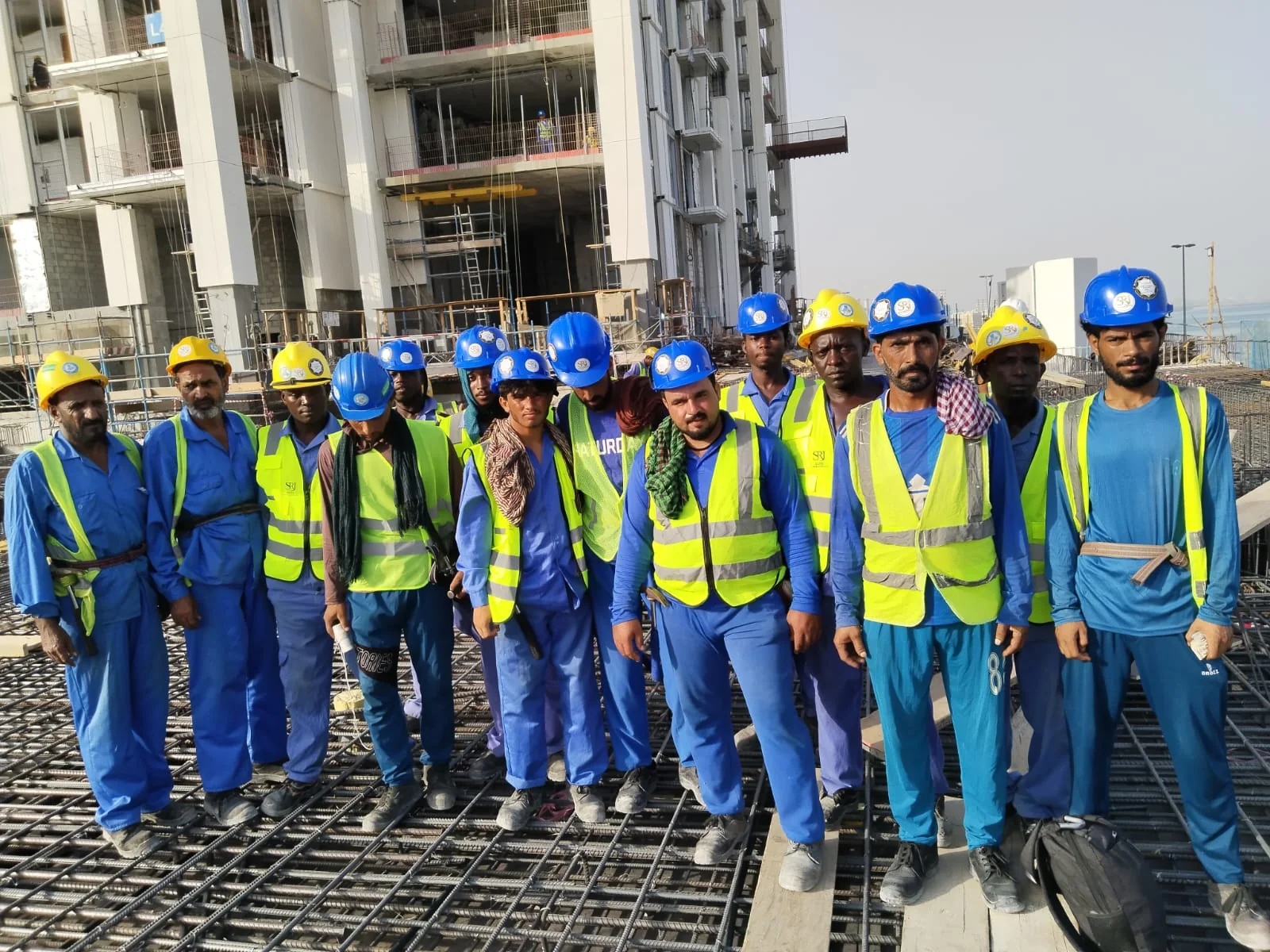 SRJ site briefing and workforce coordination